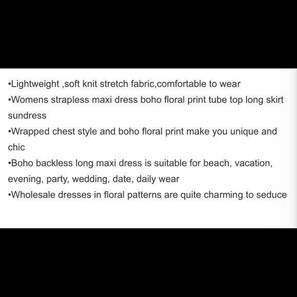 Bohemian Maxi Dress - Picture 6 of 8